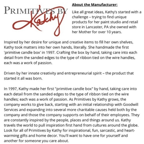 Primitives By Kathy Wood Box Sign Decor - Dog Never Relax Alone - NEW! - Picture 11 of 12